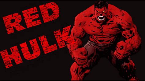 Красный Халк Red Hulk Youtube
