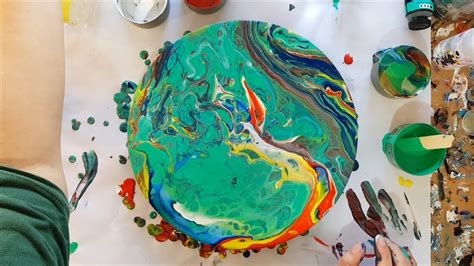 193 Mont Marte Paints And Medium Trial Acrylic Pour Sold Youtube