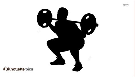 Gym Weight Silhouette Images