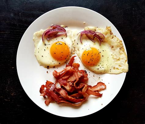 Homemade Bacon And Eggs Rfood