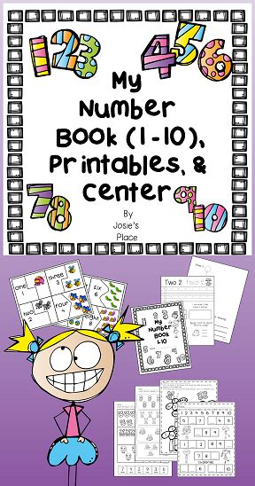 Printable Number Books For Preschoolers Teaching Treasure