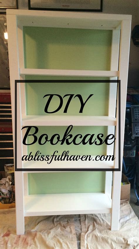 Diy Bookcase A Blissful Haven Bookcase Diy Bookshelf Inspiration