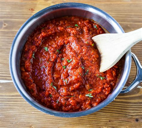Recipe For Fresh Homemade Tomato Sauce