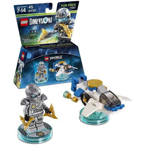 Lego Dimensions Zane Lego Ninjago Fun Pack Universal