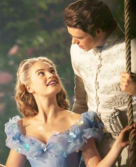 Lily James And Richard Madden In “cinderella” 2015 Cinderella Movie