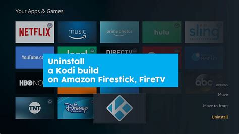 How To Uninstall A Kodi Build On Amazon Fire Stick Or Fire Tv