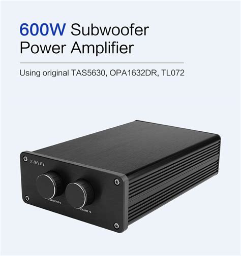 aiyima mono tas5630 subwoofer power amplifier audio board 600w class d digital speaker amplifier
