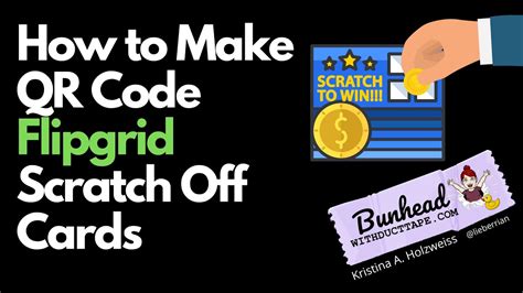 How to make your own scratch off cards. How to Make QR Code Flipgrid Scratch Off Cards - YouTube
