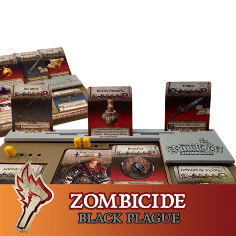 Zombicide Black Plague2nd Edition Card Expansion Slot Board Etsy