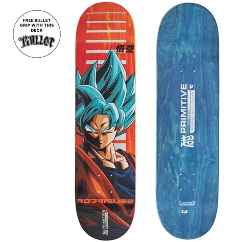 The return of cooler before it is revealed they are clones. Primitive x Dragon Ball Z Rodriguez Goku Skateboard | Skate | Natterjacks