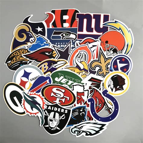 Buy 32pcs Nfl American Football Stickers For Luggage