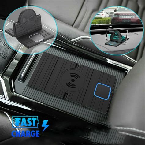 Qi Wireless Car Phone Charger Charging Pad Mat For Iphone Samsung
