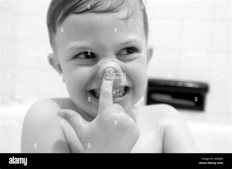 Child Making Funny Face Stock Photo Alamy