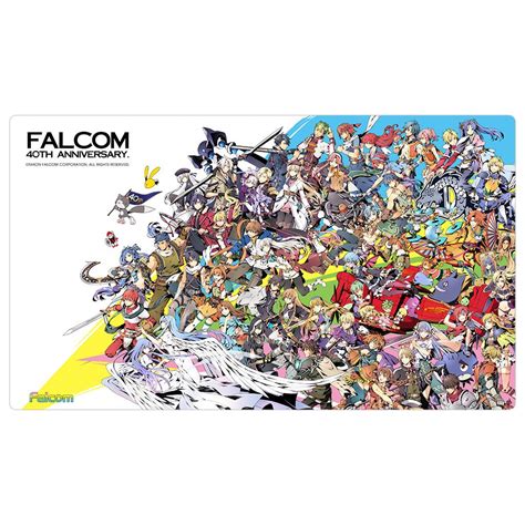 Nihon Falcom 40th Anniversary Rubber Mat
