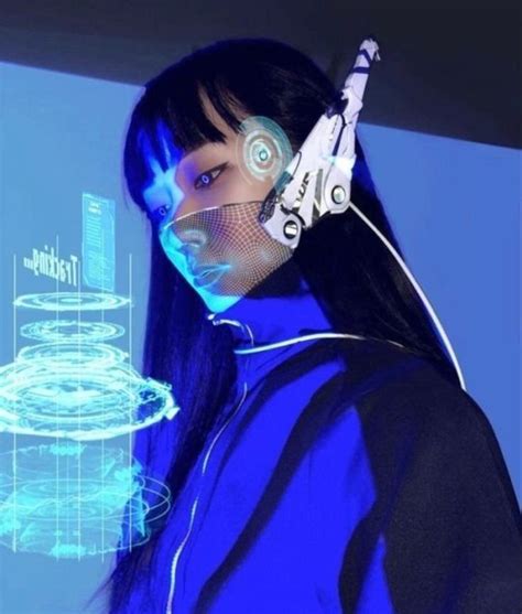 Whiteandblue Blue Aesthetic Futurecore Futuristic Cyberpunk Neon Electric Cybercore Cyberpunk