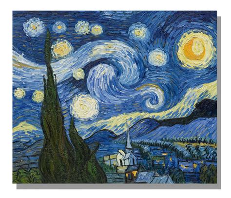 Starry Night Vincent Van Gogh Artworks Things Artwork Paradise