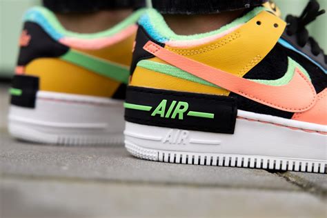 By nature, the nike air force 1 shadow, a women's variation of the classic basketball silhouette, is already a wild enough shoe as it is due to its exposed stitchings and double layered swoosh logos a. Nike Women's Air Force 1 Shadow SE Solar Flare/Atomic Pink ...