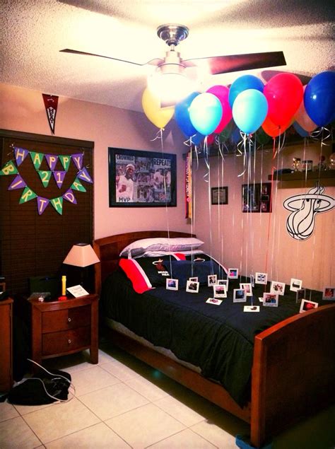 This is an easy way to express your love for your partner. Birthday surprise for Boyfriend. (21st birthday) 21 ...