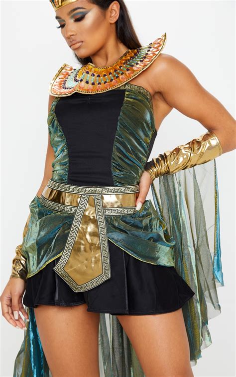 Black Sexy Egyptian Goddess Costume Prettylittlething