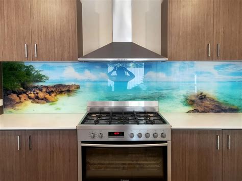 Breath Is The Power Behind This Printedbeach Image Acrylic Splashbacks We Can Work With Any