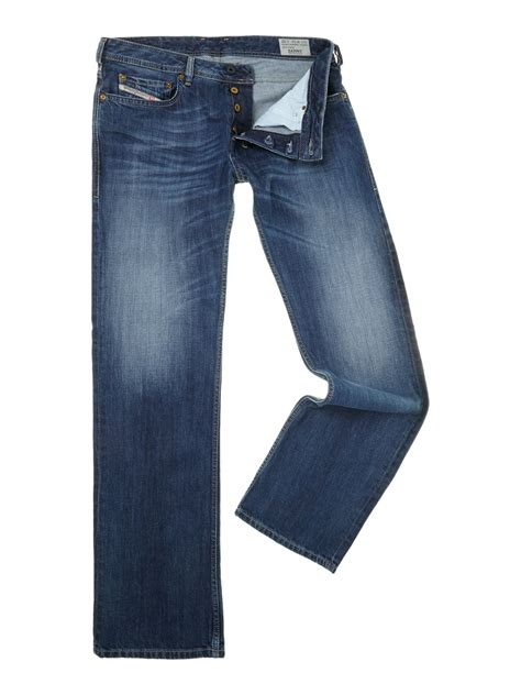 Diesel Zatiny 8xr Bootcut Jeans In Blue For Men Lyst
