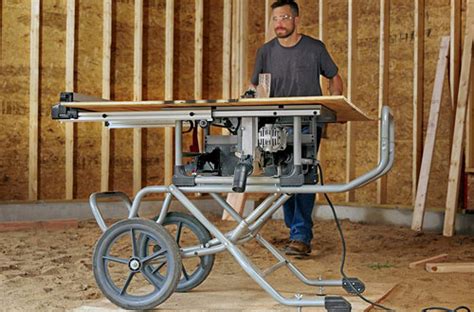 Top 10 Best Portable Table Saw Stands With Wheels Reviews In 2020