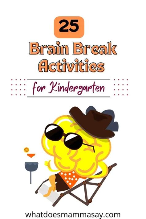 25 Quick And Fun Brain Breaks For Kindergarten Kids