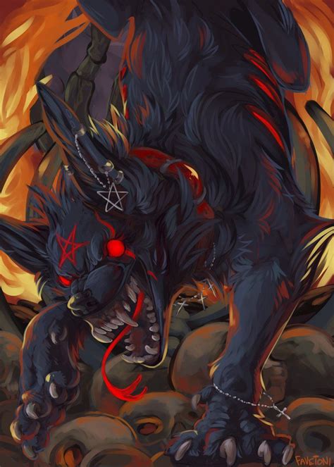 Forsaken On Deviantart Demon Wolf Werewolf Art Mythical