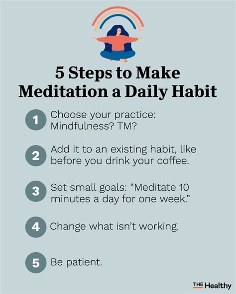 5 Ways To Make Meditation A Daily Habit The Healthy