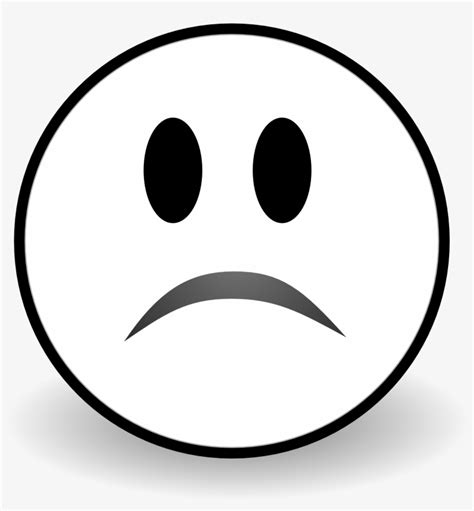 Smiley Face Sad Face Image Coloring Picture Of Sad 1979x1979 PNG
