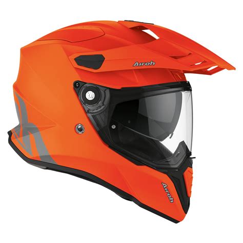 Airoh Commander Carbon Off Road Dual Sport Adventure Bike Helmet Orange