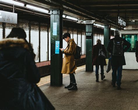 Free Images People Street Crowd Subway Station Platform Public Transport Infrastructure