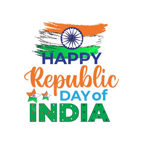 Happy Republic Day Vector Design Images Happy Republic Day Png File