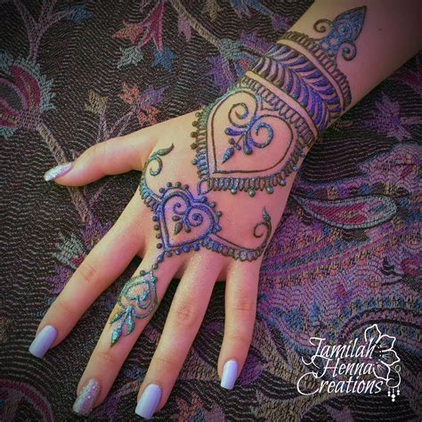 Henna Flower Designs Arabic