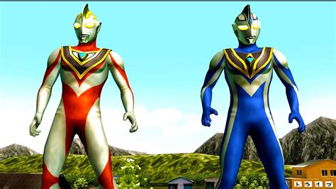 Ultraman Agul V2 And Ultraman Gaia V2 Tagteam New Request 183 Youtube