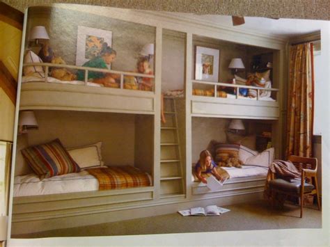 Bunk beds built into the wall | Design | Pinterest