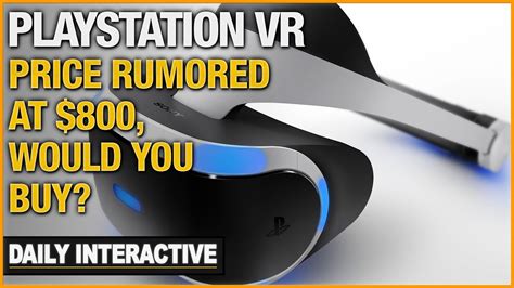 Buy sony playstation vr headsets and get the best deals at the lowest prices on ebay! Playstation VR Rumored Price At $800 on Amazon - YouTube