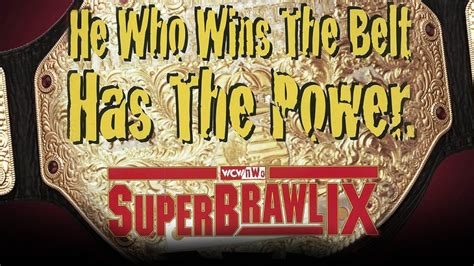 Wcw Superbrawl Ix 1999 Review Tjr Wrestling