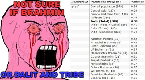 Not Sure If Brahmin Or Dalit And Tribe Imgflip