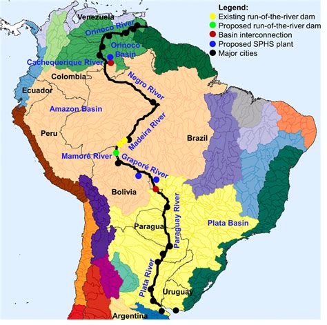 Challenges And Opportunities For A South American Waterway System Iiasa