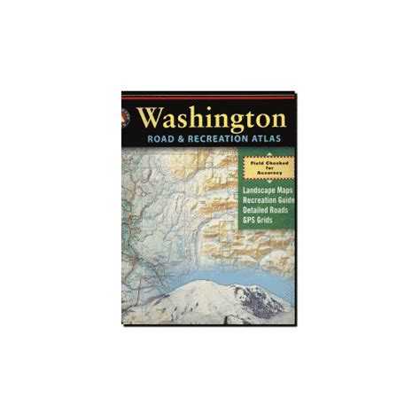 【ワシントン州ロード＆レクリエーション・アトラス Washington Road And Recreation Atlas】 T Maps｜海外