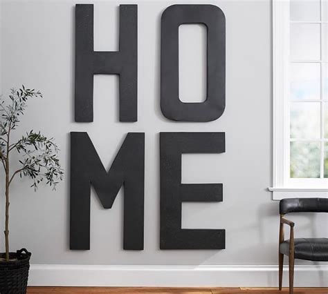 Oversized Hanging Letters Home Decor Letter Decor Easy To Hang