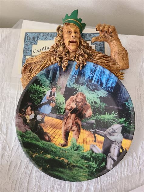 Wizard Of Oz Bradford Exchange 3d Plates Collection Of 8 Etsy