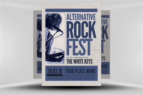 Rock Concert Poster Templates