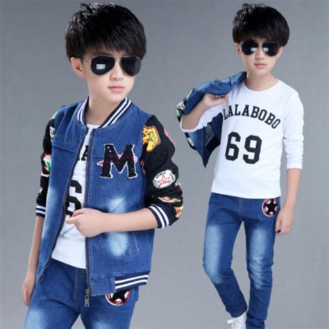 Childrens Sets 2020 Spring New Boys And Girls Cowboy Suits Cuhk