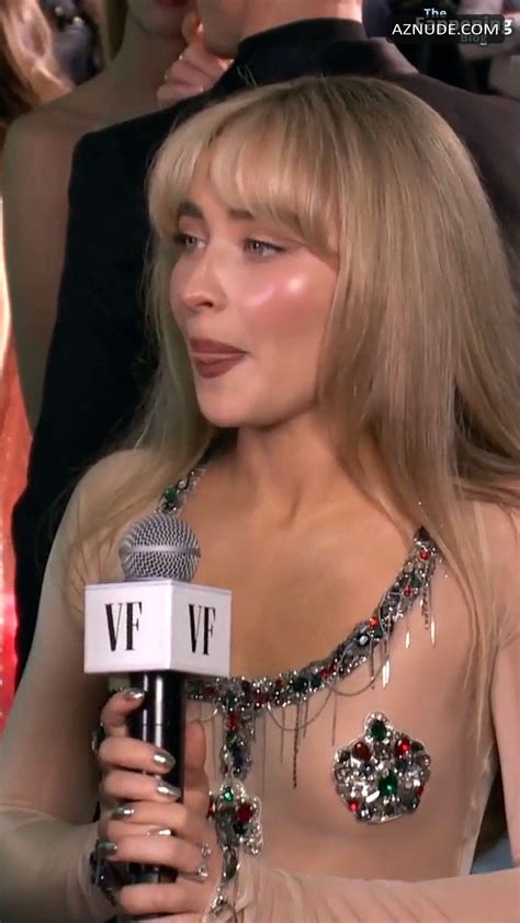 Sabrina Carpenter Sexy Looks Fabulous At The 2023 Vanity Fair Oscar