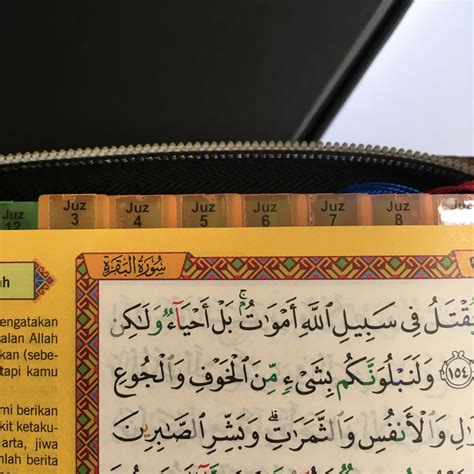 Jumlah Muka Surat Bagi Satu Juzuk Al Quran