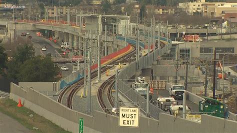Sound Transit Tests Trains On Northgate Link Light Rail Ahead Of