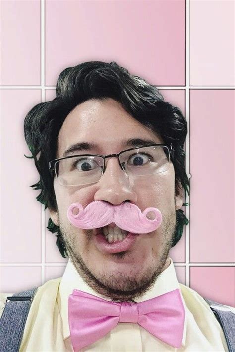 Hot Even With The Pink Stache Lol Markiplier Youtubers Skydoesminecraft