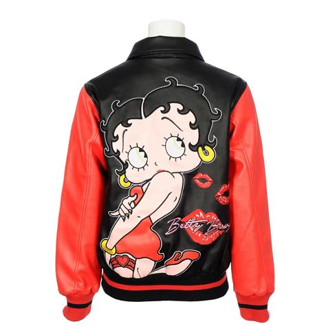 Womens Excelled® Betty Boop Faux Leather Jacket 218289 Insulated Jackets And Coats At